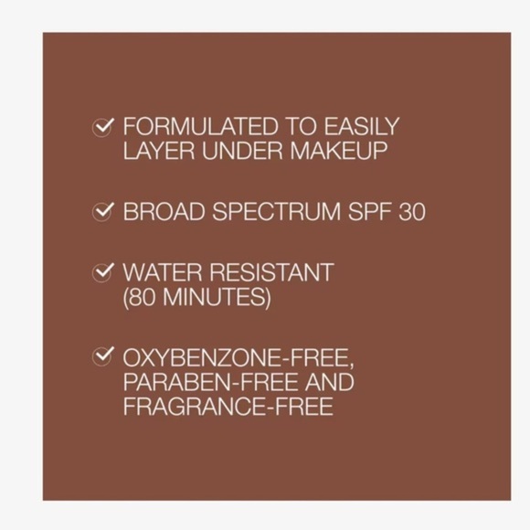 Neutrogena Purescreen+ UV Tinted Mineral face liquid Sunscreen in Deep new - Picture 3 of 5